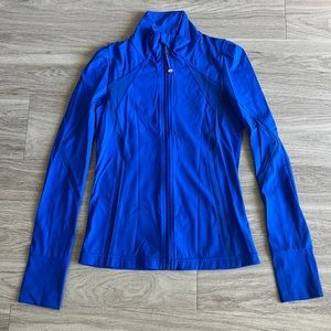 Lorna Jane Blue Active Zip up jacket size S
